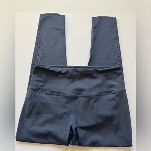 Zella Cropped Leggings Blue Size Medium